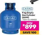 Game Cadac Empty Gas Cylinder (5599)-9kg offer