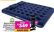 Game Camp Master Queen Airbed Mattress With 2 Pillow Plus Hand Pump offer