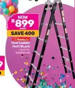 Game Tradequip Dual Ladder Matt Black-each offer
