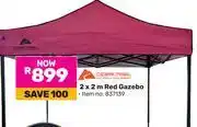 Game Ozark Trail 2 x 2m Red Gazebo offer