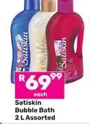 Game Satiskin Bubble Bath Assorted-2Ltr offer