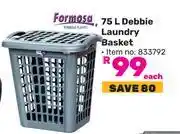 Game Formosa 75Ltr Debbie Laundry Basket offer