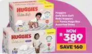 Game Huggies Gold Skin Soft Baby Nappies Or Pants Mega Box (Assorted Sizes)-Each offer