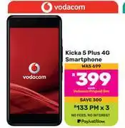 Game Vodacom Kicka 5 Plus 4G Smartphone offer
