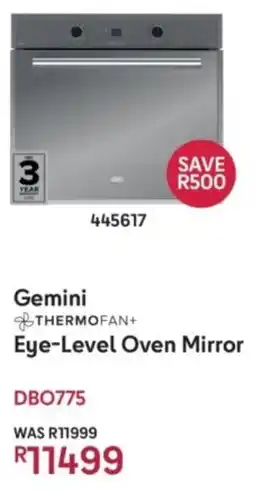 Makro Defy Gemini Eye-Level Oven Mirror offer
