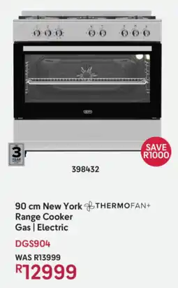 Makro Defy New York Range Cooker Gas Electric offer