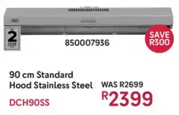 Makro Defy Standard Hood Stainless Steel offer