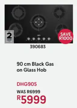 Makro Defy Black Gas on Glass Hob offer