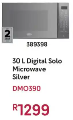 Makro Defy Digital Solo Microwave Silver offer