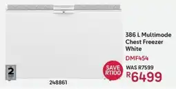 Makro Defy Multimode Chest Freezer White offer