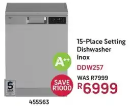 Makro Defy 15-Place Setting Dishwasher Inox offer