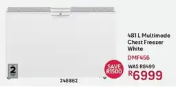 Makro Defy Multimode Chest Freezer White offer