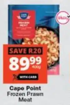Checkers Cape Point Frozen Prawn Meat offer