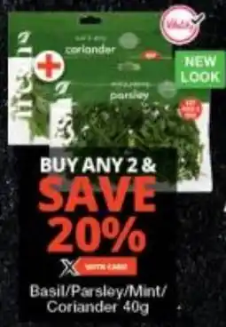 Checkers Basil/ Parsley/ Mint/ Coriander offer