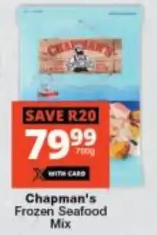 Checkers Chapman's Frozen Seafood Mix offer