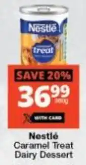 Checkers Nestlé Caramel Treat Dairy Dessert offer