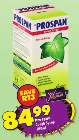 Shoprite Prospan Cough Syrup offer