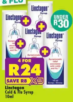 Shoprite Linctagon Cold & Flu Syrup offer