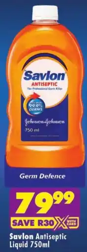 Shoprite Savlon Antiseptic Liquid offer