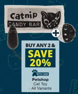 Checkers Petshop Cat Toy offer