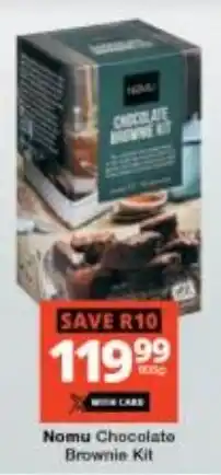Checkers Nomu Chocolate Brownie Kit offer