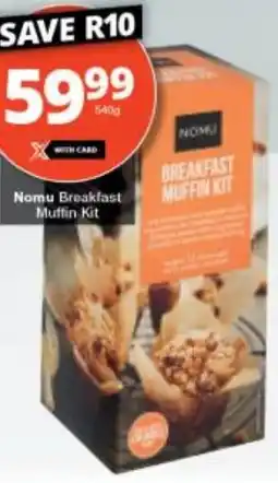 Checkers Nomu Breakfast Muffin Kit offer