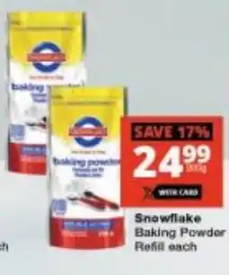 Checkers Snowflake Baking Powder Refill offer