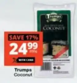 Checkers Trumps Coconut offer