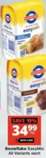 Checkers Snowflake EasyMix All Variants offer