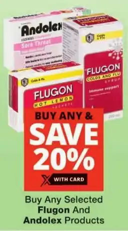 Checkers Flugon And Andolex Products offer