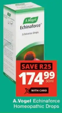 Checkers A.Vogel Echinaforce Homeopathic Drops offer