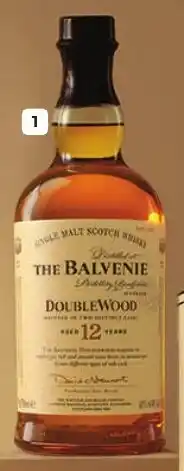 Makro’s liquor The Balvenie 12 YO Double Wood Speyside Single Malt Scotch Whisky offer