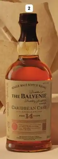 Makro’s liquor The Balvenie 14 YO Caribbean Cask Speyside Single Malt Scotch Whisky offer