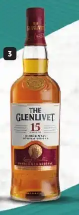 Makro’s liquor The Glenlivet 15 YO Single Malt Scotch Whisky offer