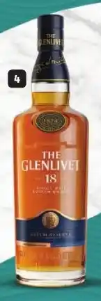 Makro’s liquor The Glenlivet 18 YO Single Malt Scotch Whisky offer