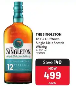 Makro’s liquor The Singleton 12 YO Dufftown Single Malt Scotch Whisky offer