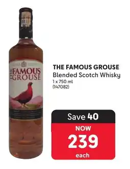 Makro’s liquor The Famous Grouse Blended Scotch Whisky offer