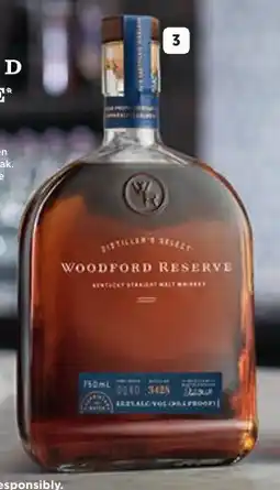 Makro’s liquor Woodford Reserve Kentucky Straight Malt Whiskey offer