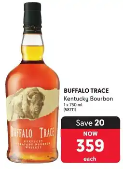 Makro’s liquor Buffalo Trace Kentucky Bourbon offer