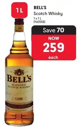 Makro’s liquor Bell's Scotch Whisky offer