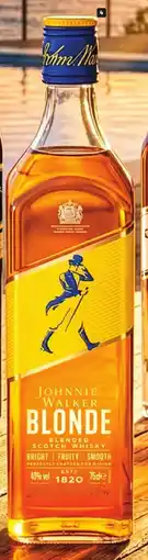 Makro’s liquor Johnnie Walker Blonde Blended Scotch Whisky offer