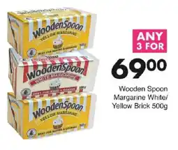 Save Wooden Spoon Margarine White/ Yellow Brick offer