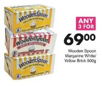 Save Wooden Spoon Margarine White/ Yellow Brick offer
