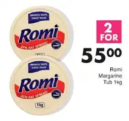 Save Romi Margarine Tub offer