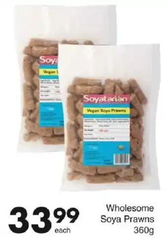 Save Wholesome Soya Prawns offer