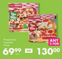 Save Pizza News Assorted Pizza offer