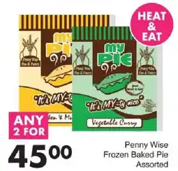 Save Penny Wise Frozen Baked Pie Assorted offer