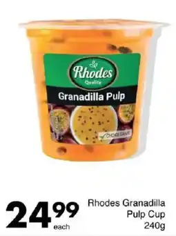 Save Rhodes Granadilla Pulp Cup offer