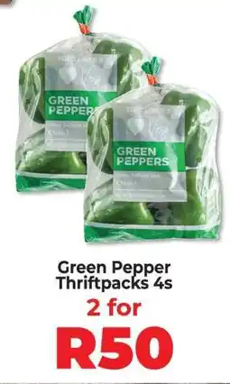 Food Lover's Market Green Pepper Thriftpacks 4s offer
