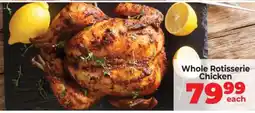 Food Lover's Market Whole Rotisserie Chicken offer